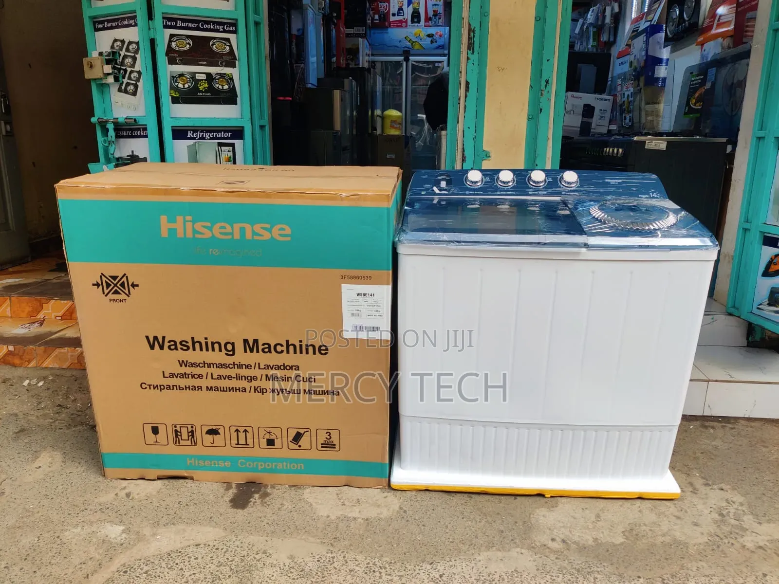Hisense Twin Tub Washing Machine, 14 Kg