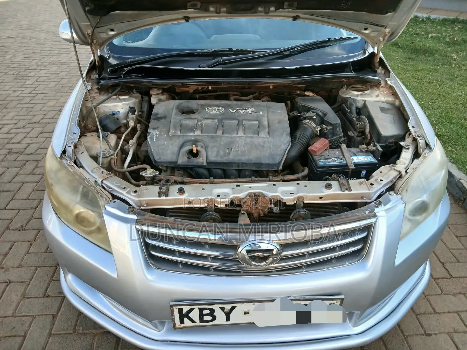 Toyota Corolla Fielder 2007 Silver