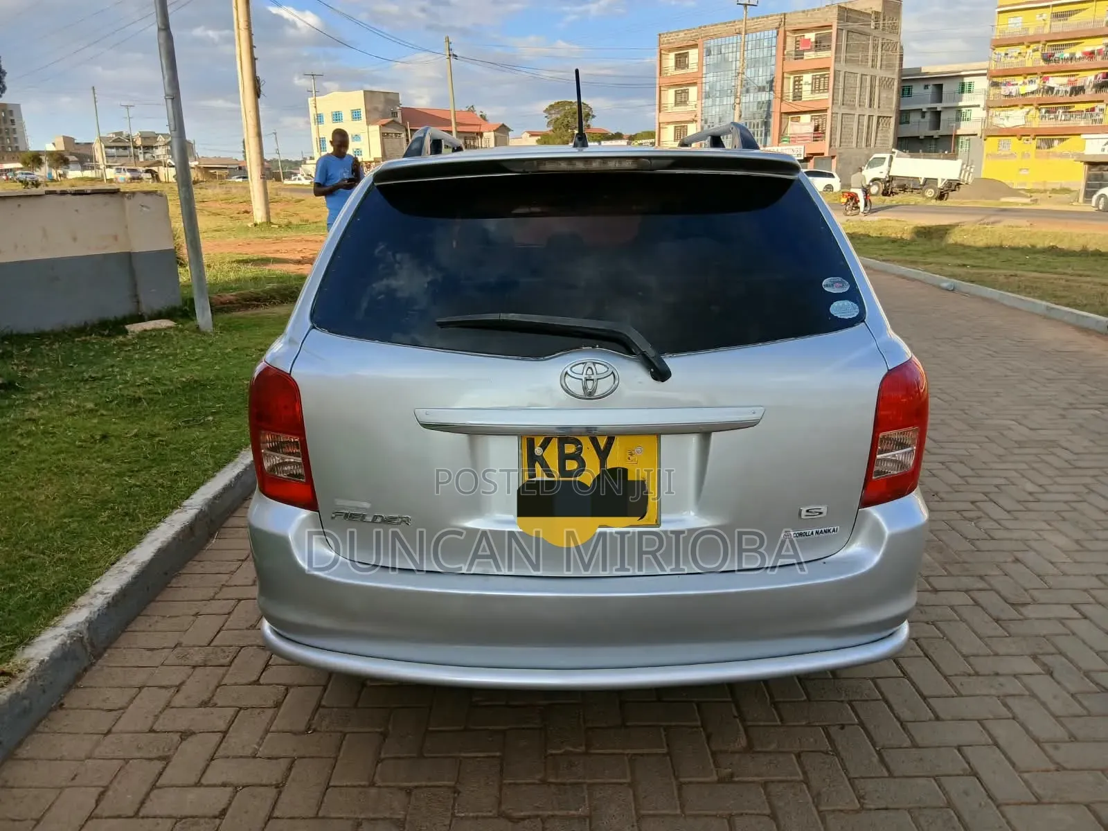 Toyota Corolla Fielder 2007 Silver