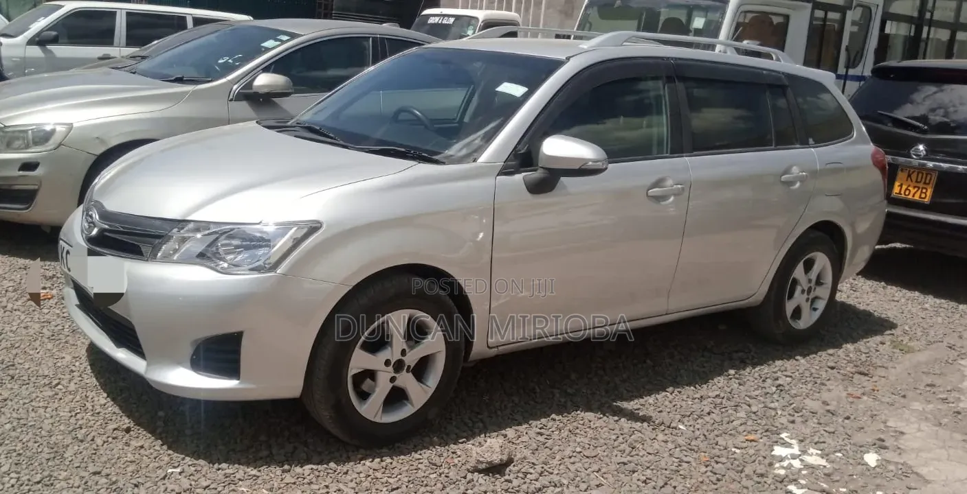 Toyota Corolla Fielder 2013 Silver