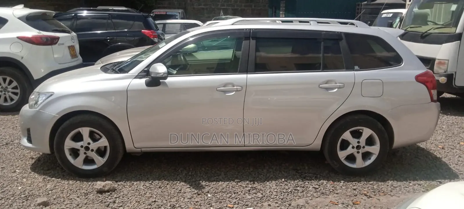 Toyota Corolla Fielder 2013 Silver