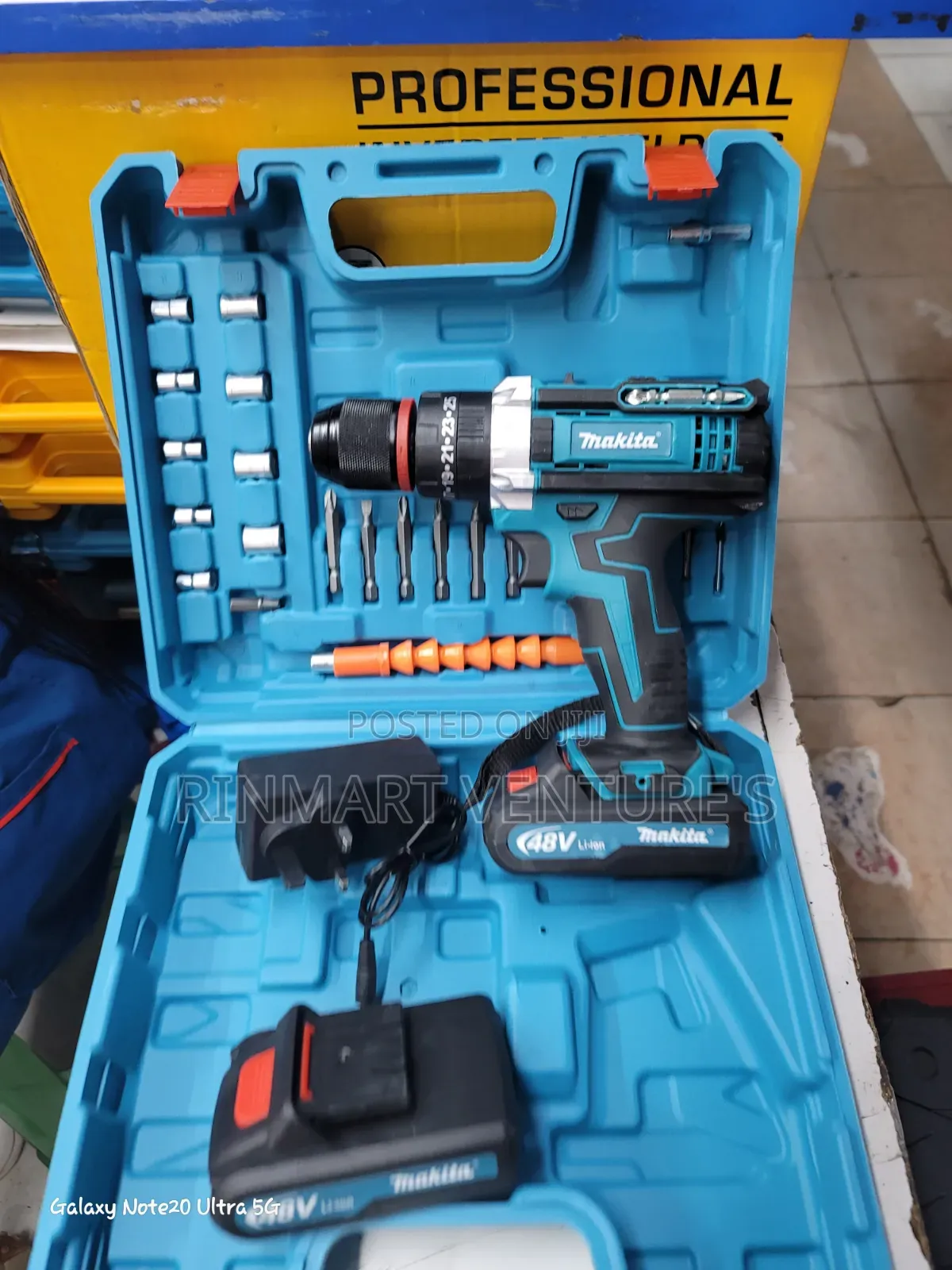 Makita Cordless Drill 48v Metal Chuck/Cordless Drill 10mm