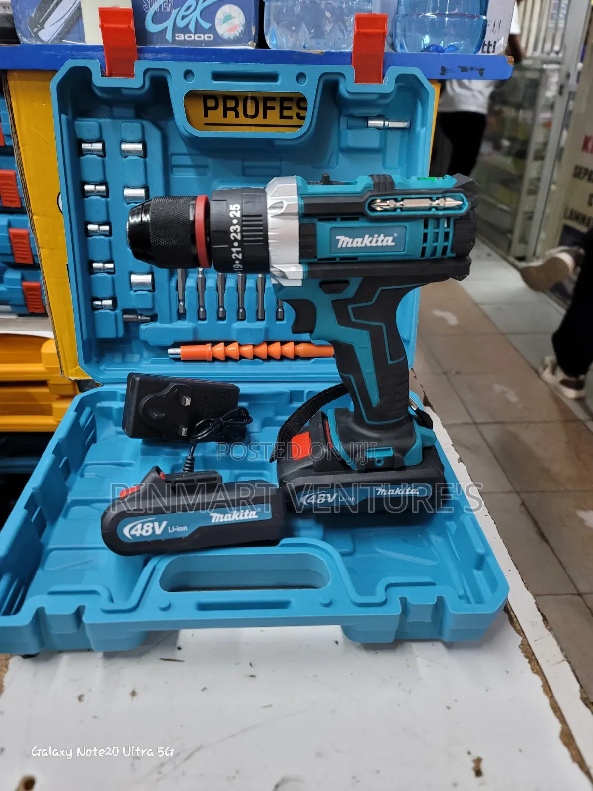 Makita Cordless Drill 48v Metal Chuck/Cordless Drill 10mm