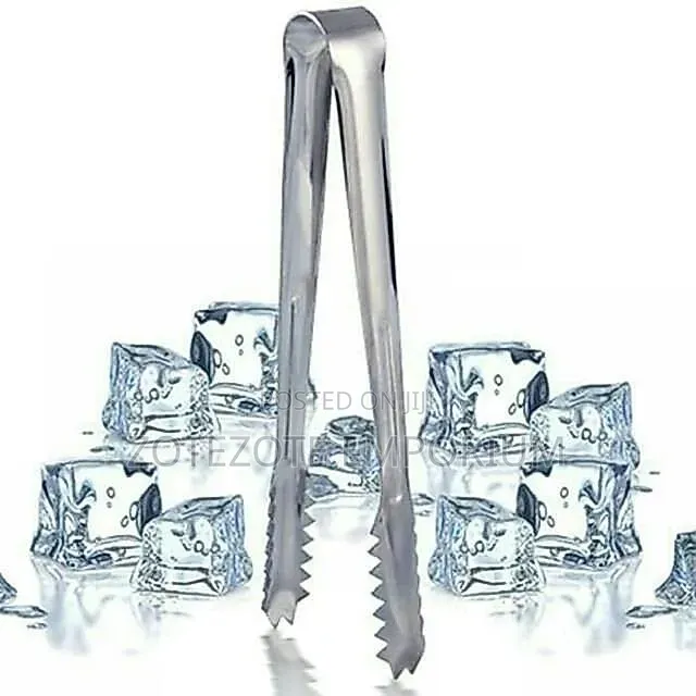 7 Inch Stainless Steel Ice Tong
