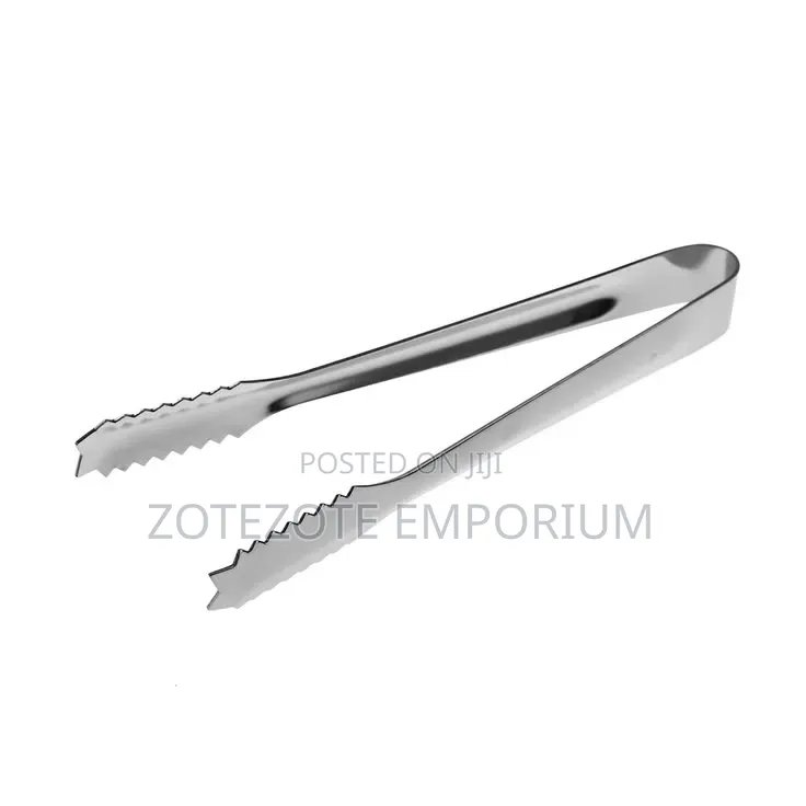 7 Inch Stainless Steel Ice Tong