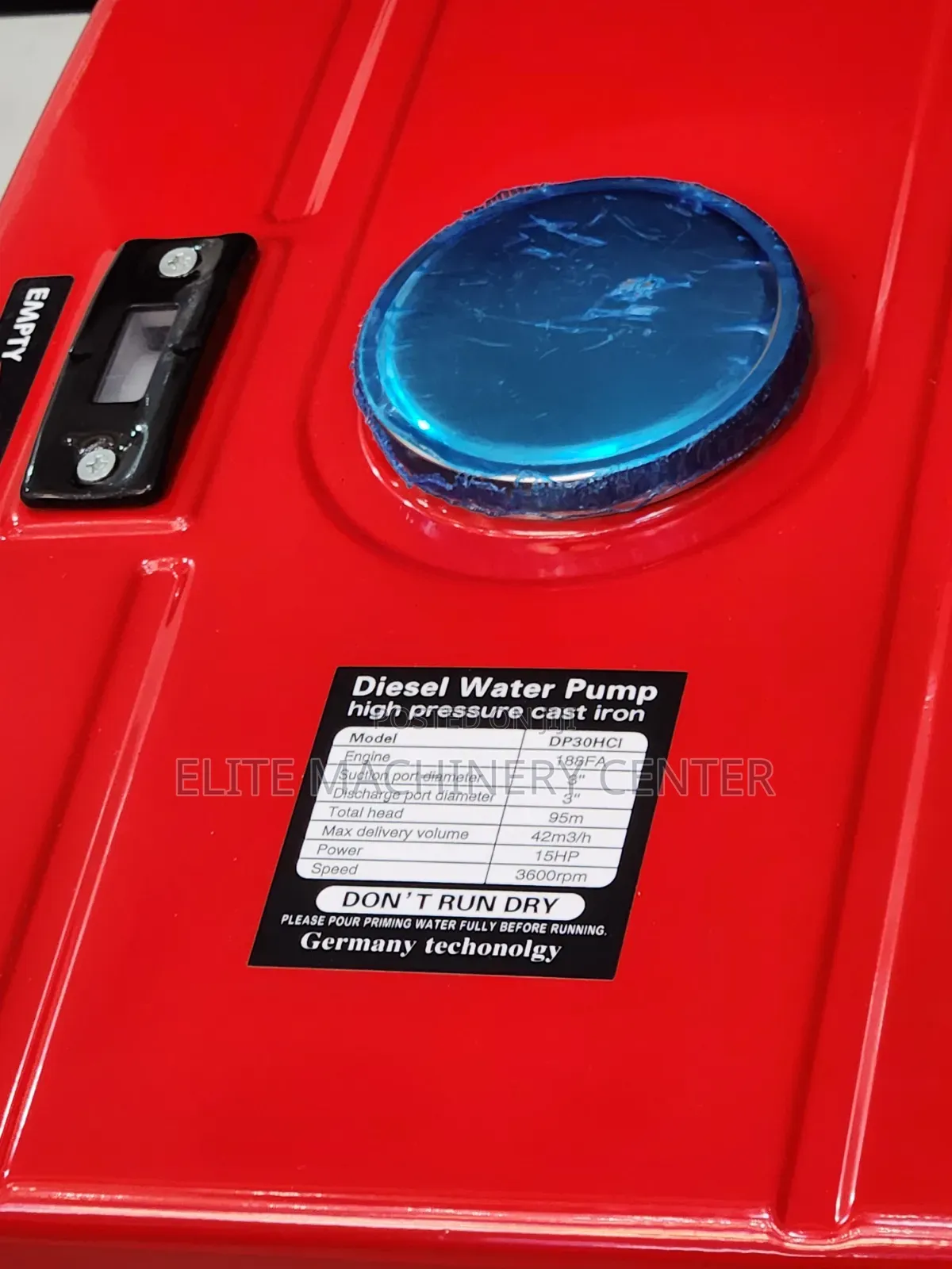 Pulsar DP30HCI High Pressure Diesel Water Pump