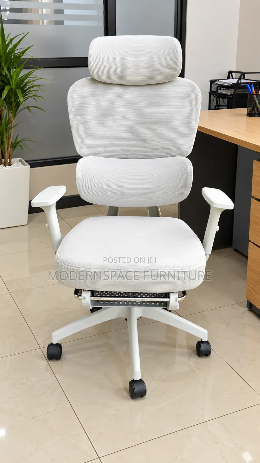 Premium Ergonomic Office Chair With Footrest