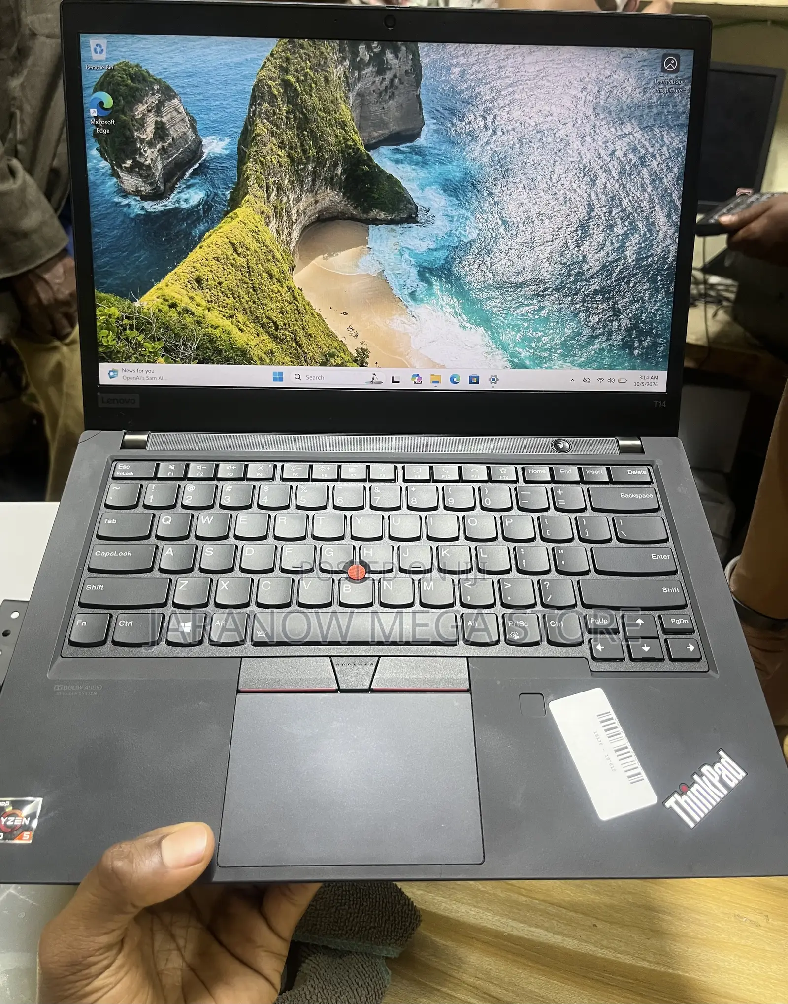 Laptop Lenovo ThinkPad T14 G1 16GB AMD Ryzen 5 SSD 256GB