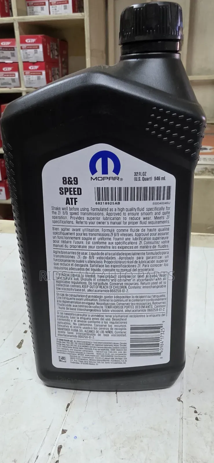 8&9 Speed Atf Mopar