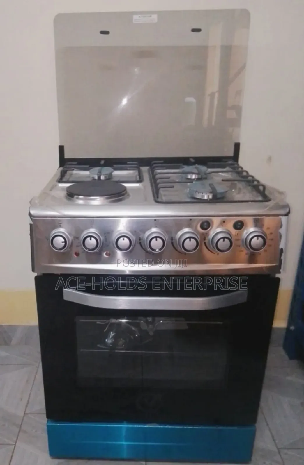 3+1 Sarahtech 60*60 Standing Cooker With Rotisserie