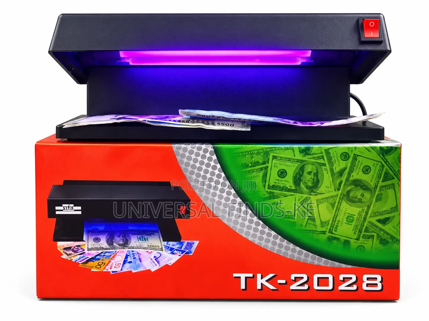 Money Detector UV Currency Checker for Detecting Counterfeit Banknotes