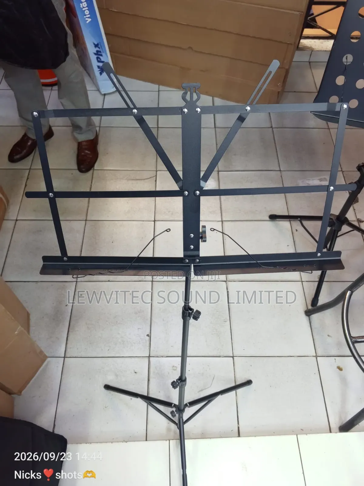 Foldable Music Stand