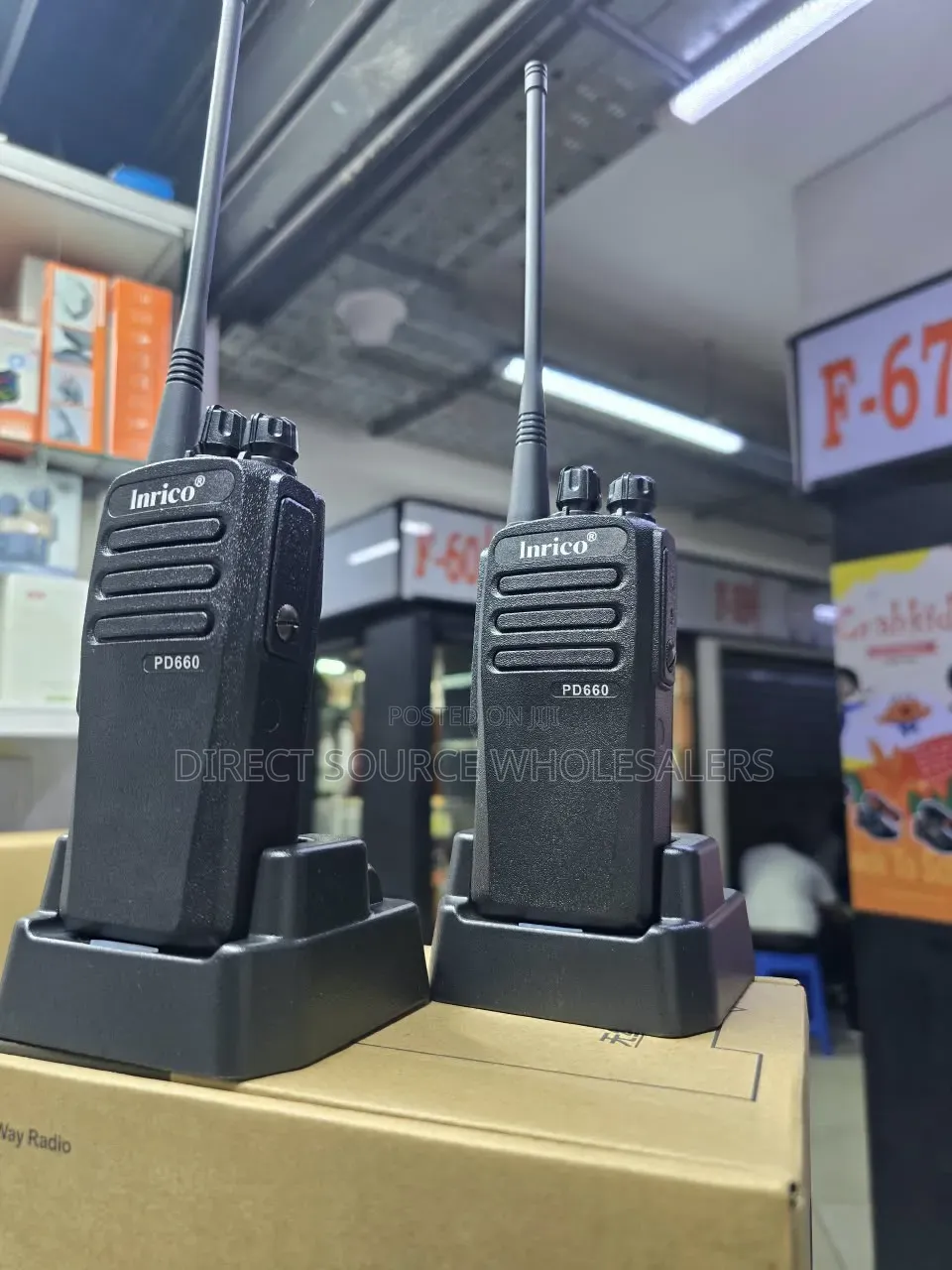 Inrico PD660 Business Security Walkie Talkie