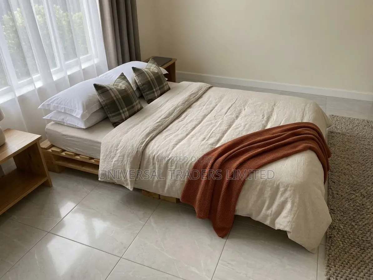 4×6 Wooden Simple Pallet Bed Base-Strong Support Pallet Bed. 05