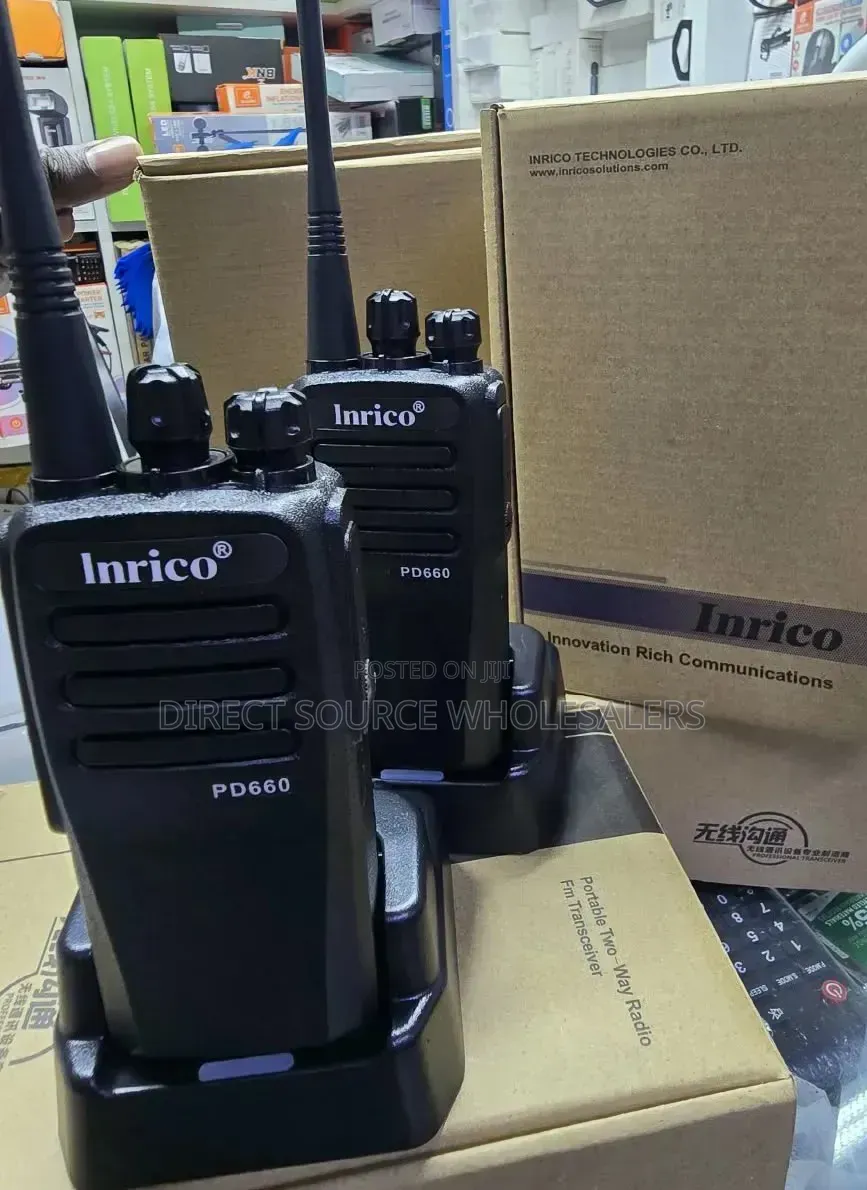 Inrico PD660 Digital & Analog Walkie Talkie