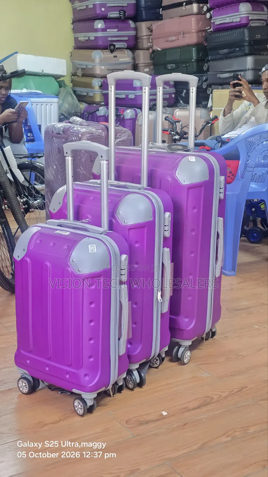3 in 1 Suitcase Fibre