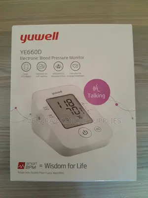 Yuwell YE660D Digital Blood Pressure Monitor Machine