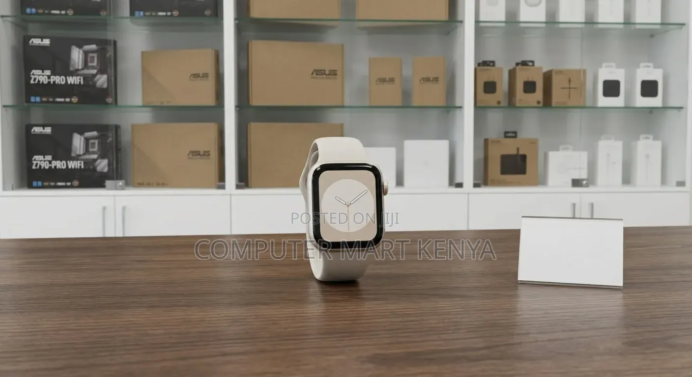 Apple Watch Series 12 (42mm, GPS) –Starlight Aluminium With Sport Band