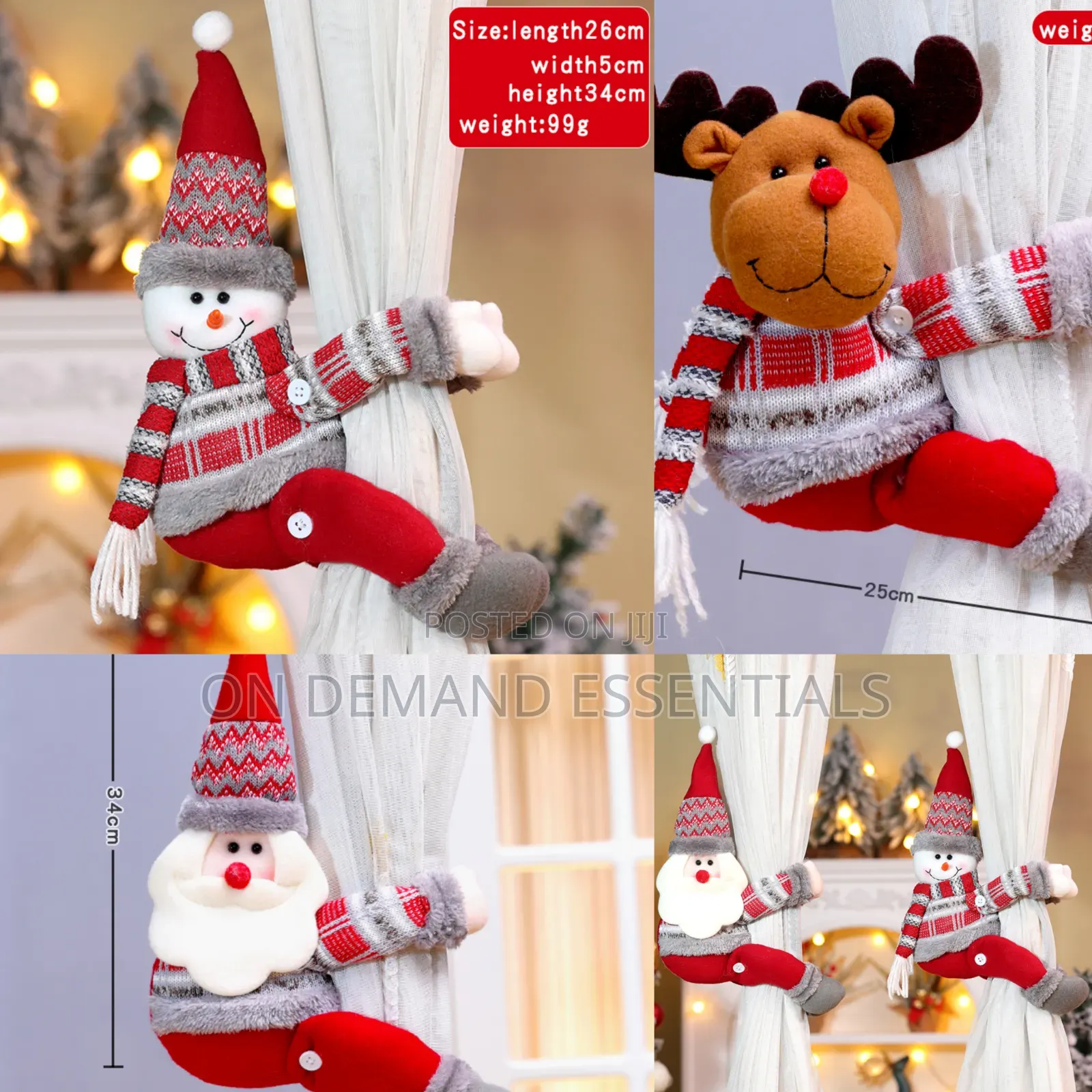 Santa Claus Christmas Atmosphere Chandelier Decoration