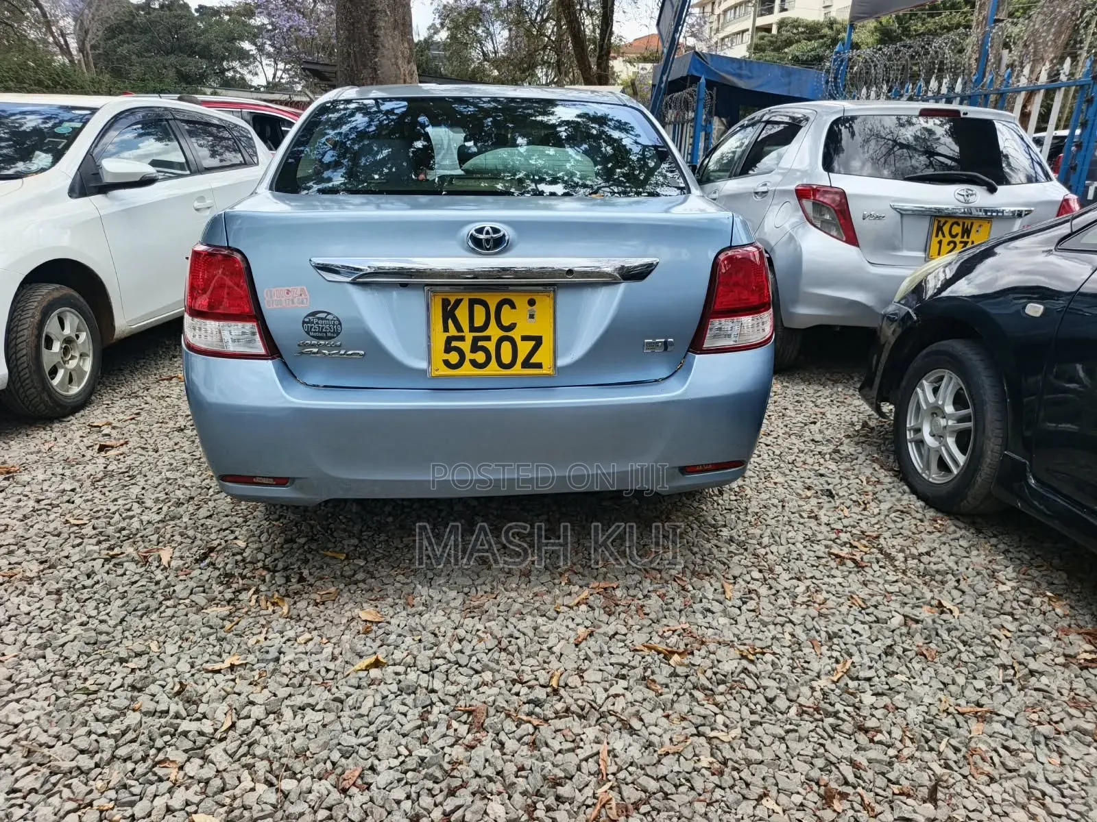 Toyota Axio 2014 Blue