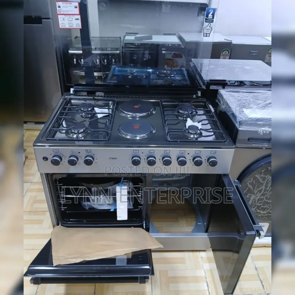 Mika 60*90 4gas + 2electric Standing Cooker (MST9042EG4SB)