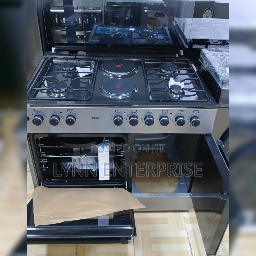 Mika 60*90 4gas + 2electric Standing Cooker (MST9042EG4SB)