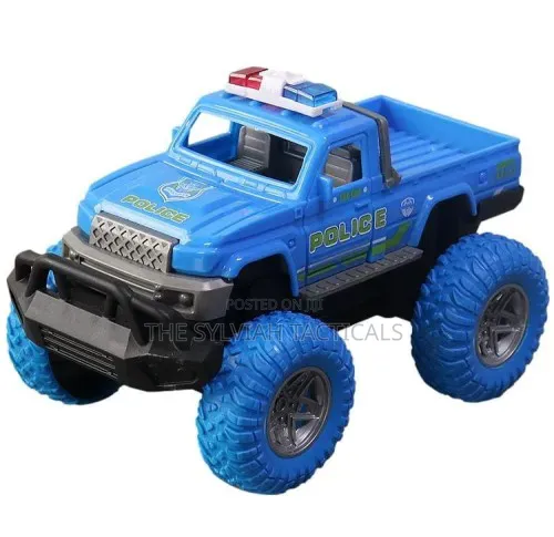 Toy Police Vehicles for Kids Truck With Big Wheel Police Car Toy
