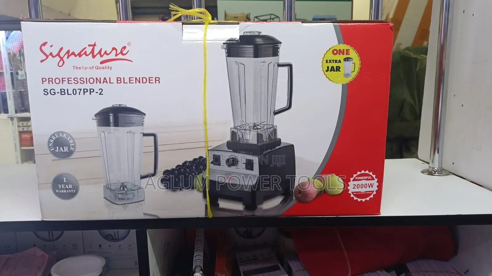 Signature Blender 2000W With 2 Jugs