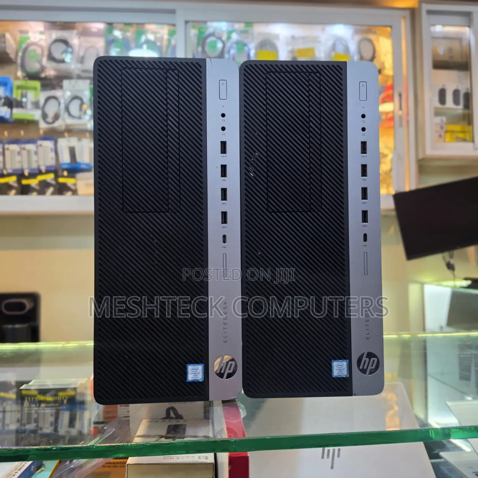 Desktop Computer HP EliteDesk 800 G3 8GB Intel Core i7 HDD 500GB