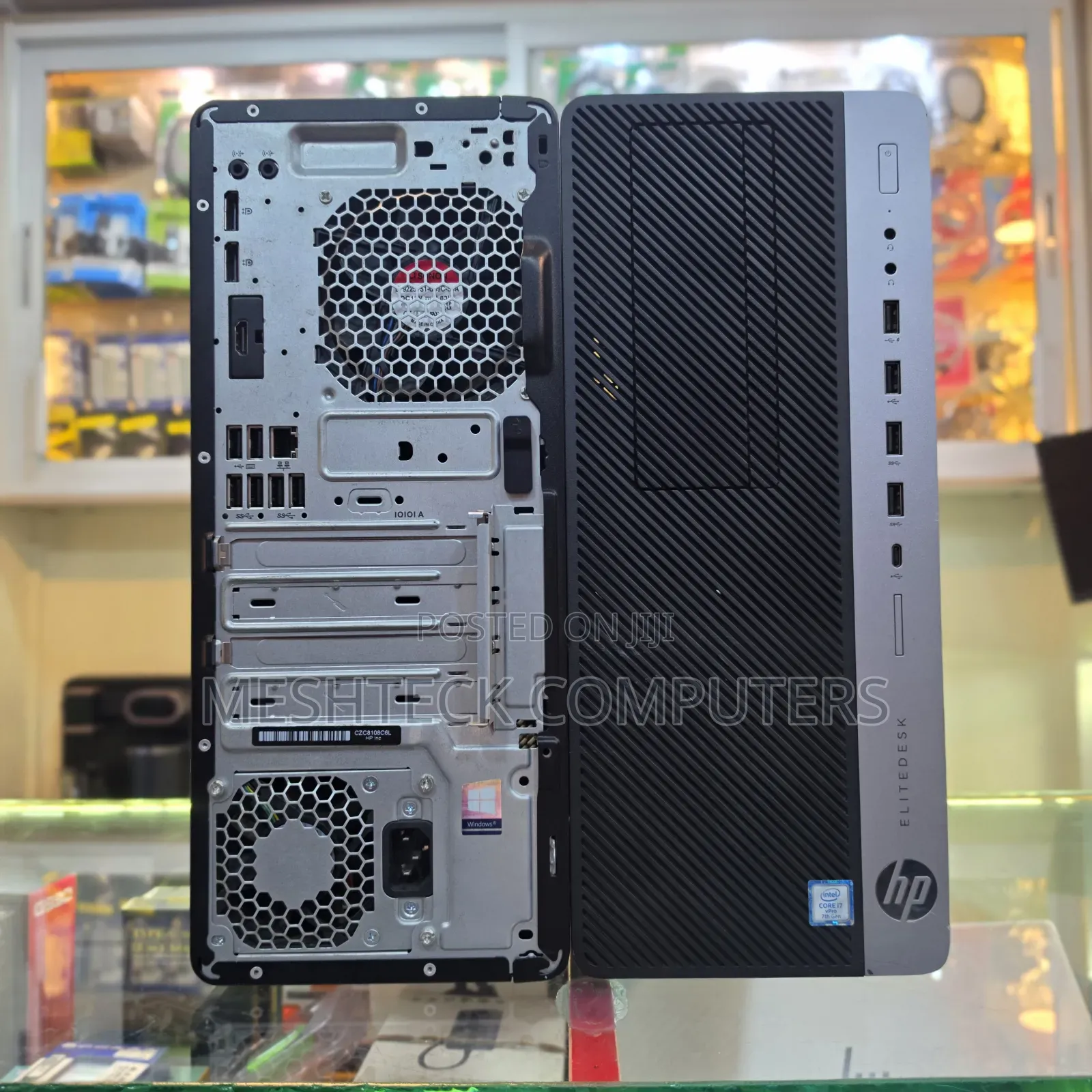 Desktop Computer HP EliteDesk 800 G3 8GB Intel Core i7 HDD 500GB