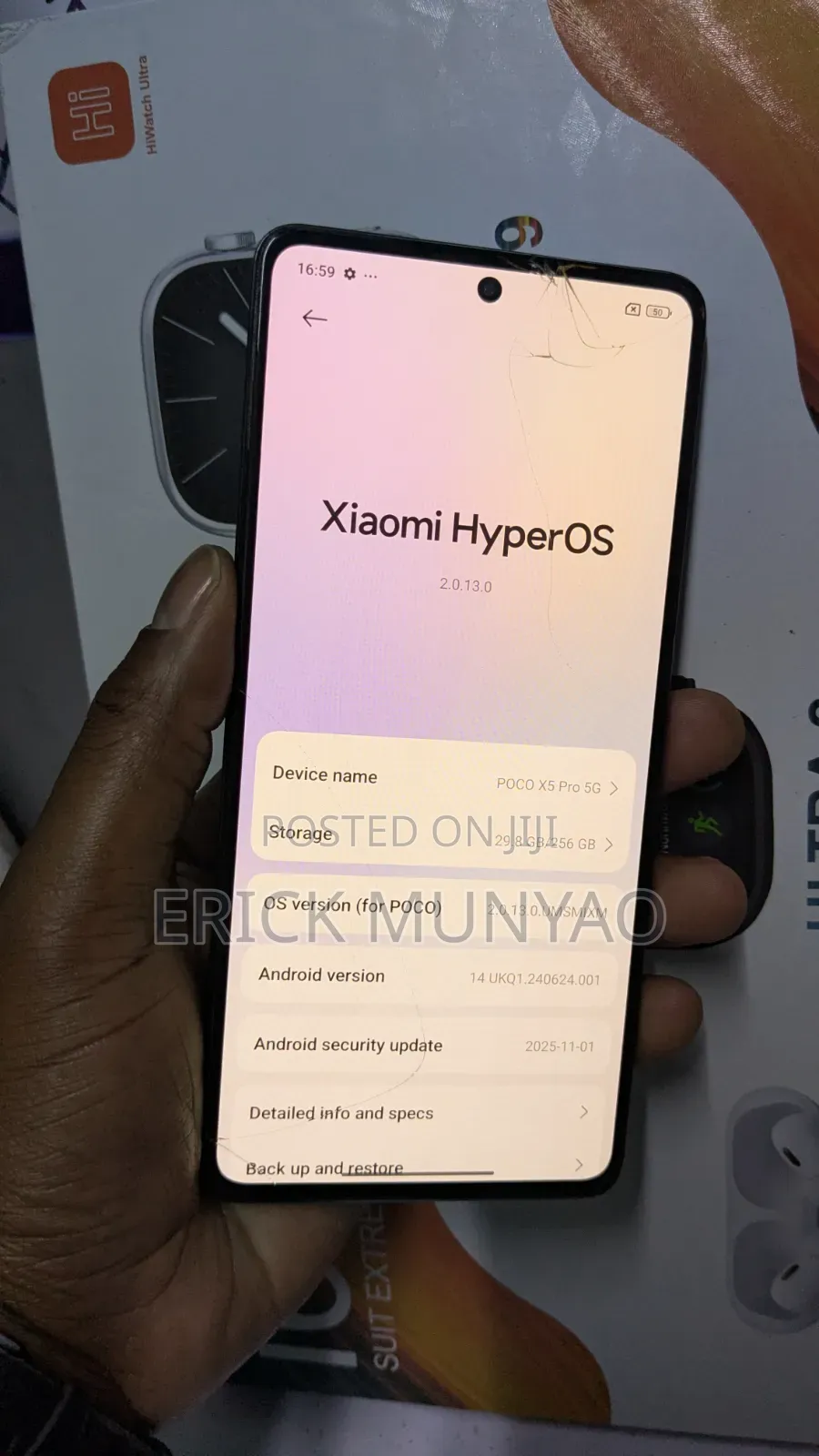 Xiaomi Poco X5 Pro 256 GB Black