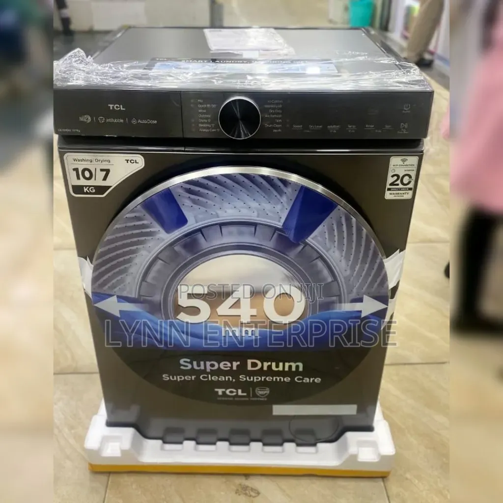 TCL 10/7kg Wash and Dry C510WDG With WiFi 