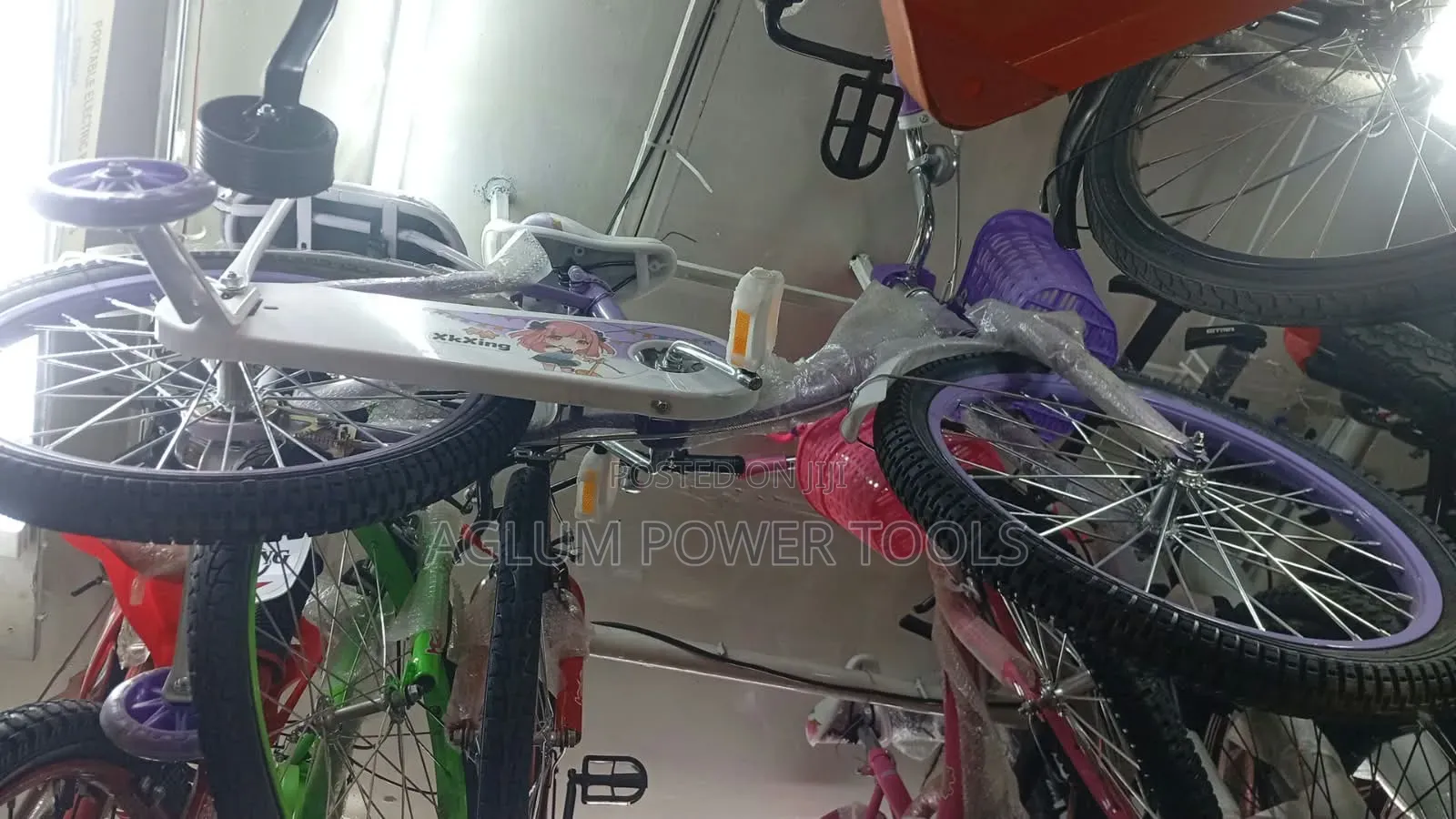 Purple Bike Size for Girls