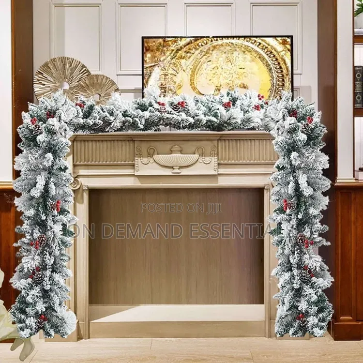 Christmas Decoration Rattan Plush Falling Snow