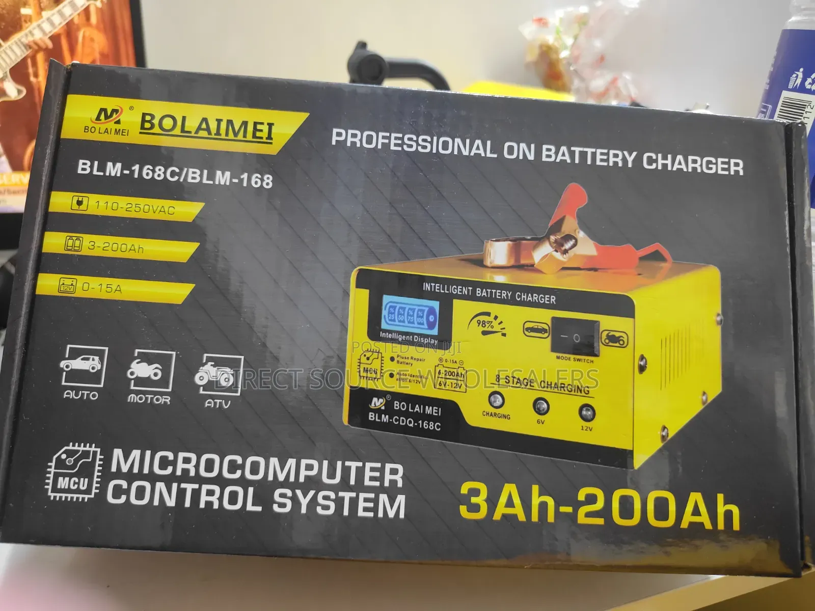 Heavy Duty 12v/24v Smart Fast Charger Battery Repair - Bolaimei