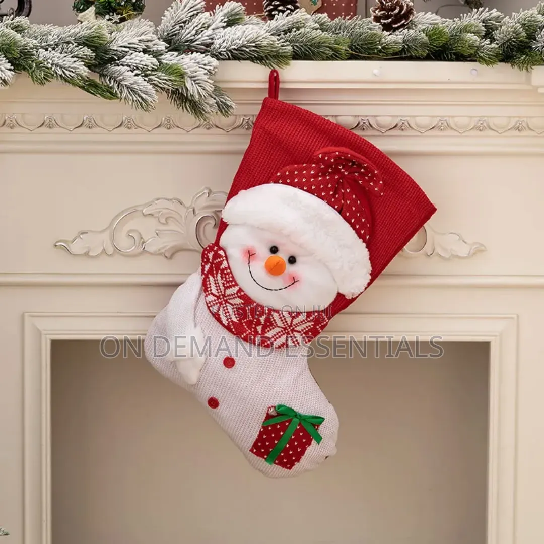 Large Christmas Stocking Socks Decorations