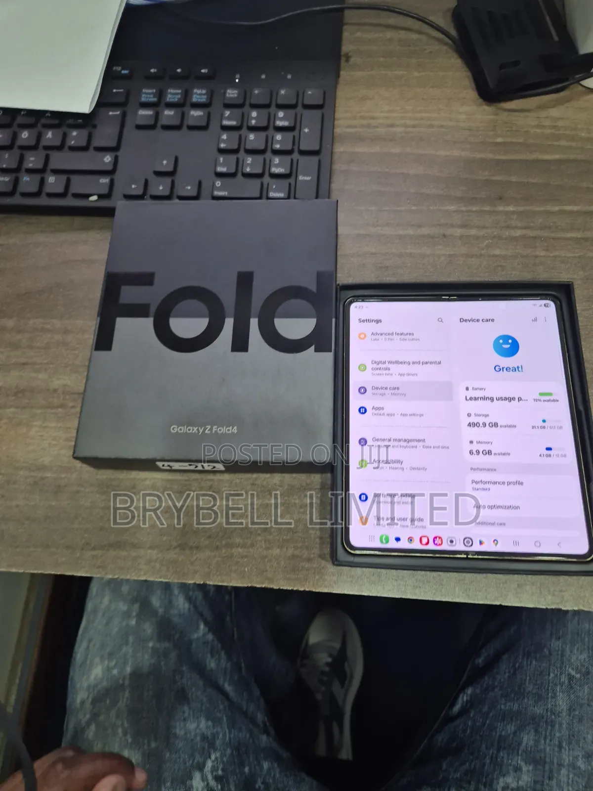 Samsung Galaxy Z Fold4 512 GB Green