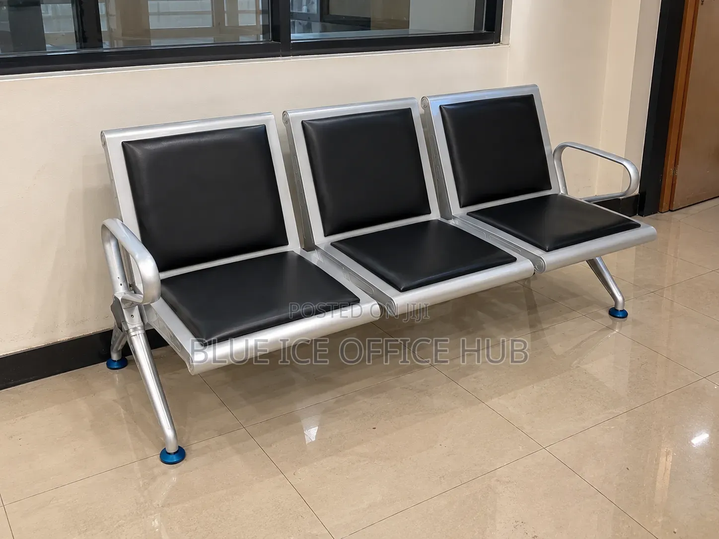 3 Seater Waiting Bench – Office & Reception Chair.