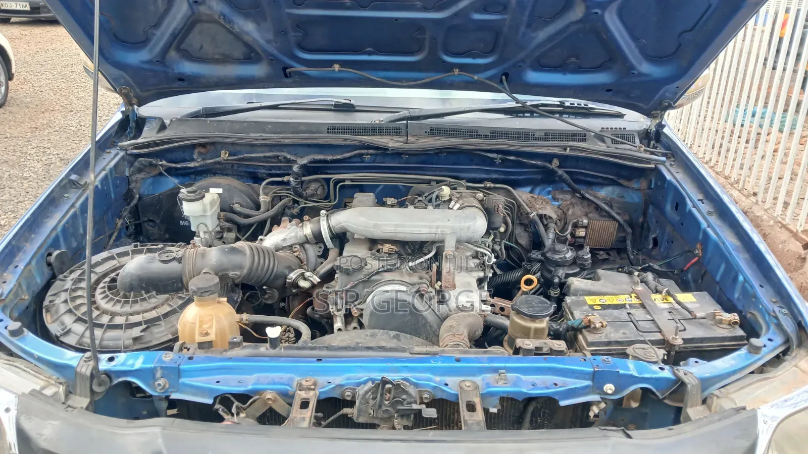 Toyota Hilux 2.5 Cab 2005 Blue