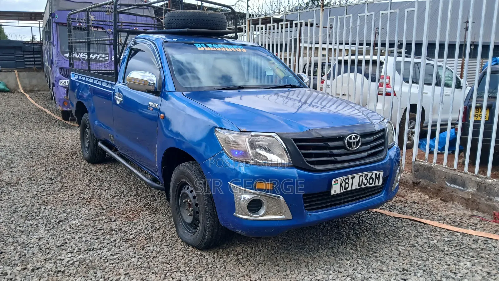 Toyota Hilux 2.5 Cab 2005 Blue