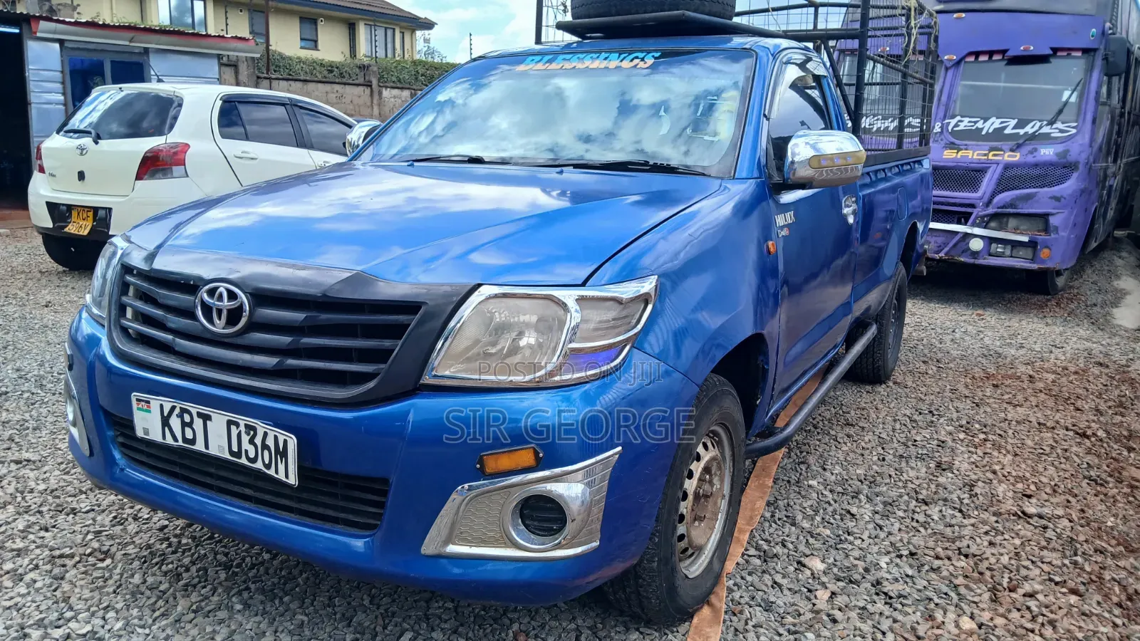 Toyota Hilux 2.5 Cab 2005 Blue