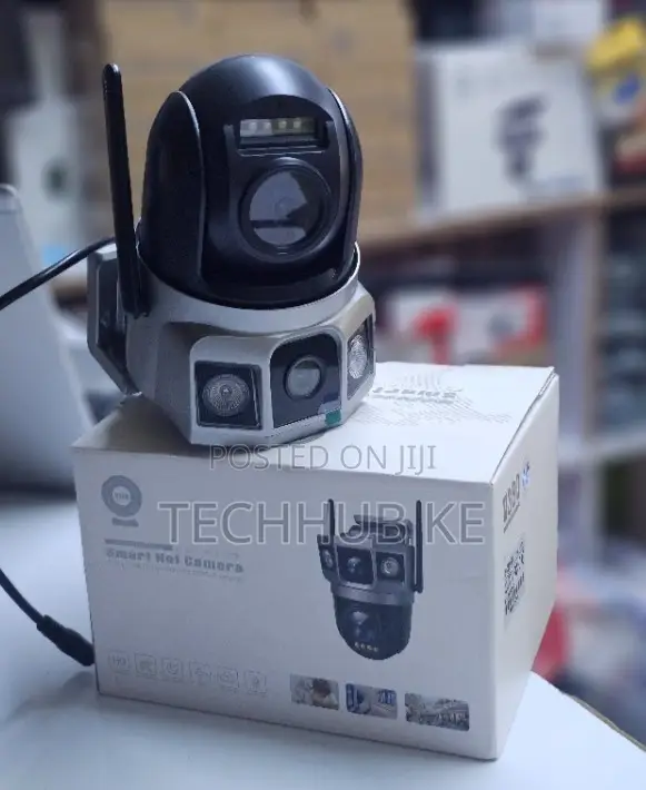 Dual Lens 4MP V380 Pro Smart 4G CCTV Security Camera