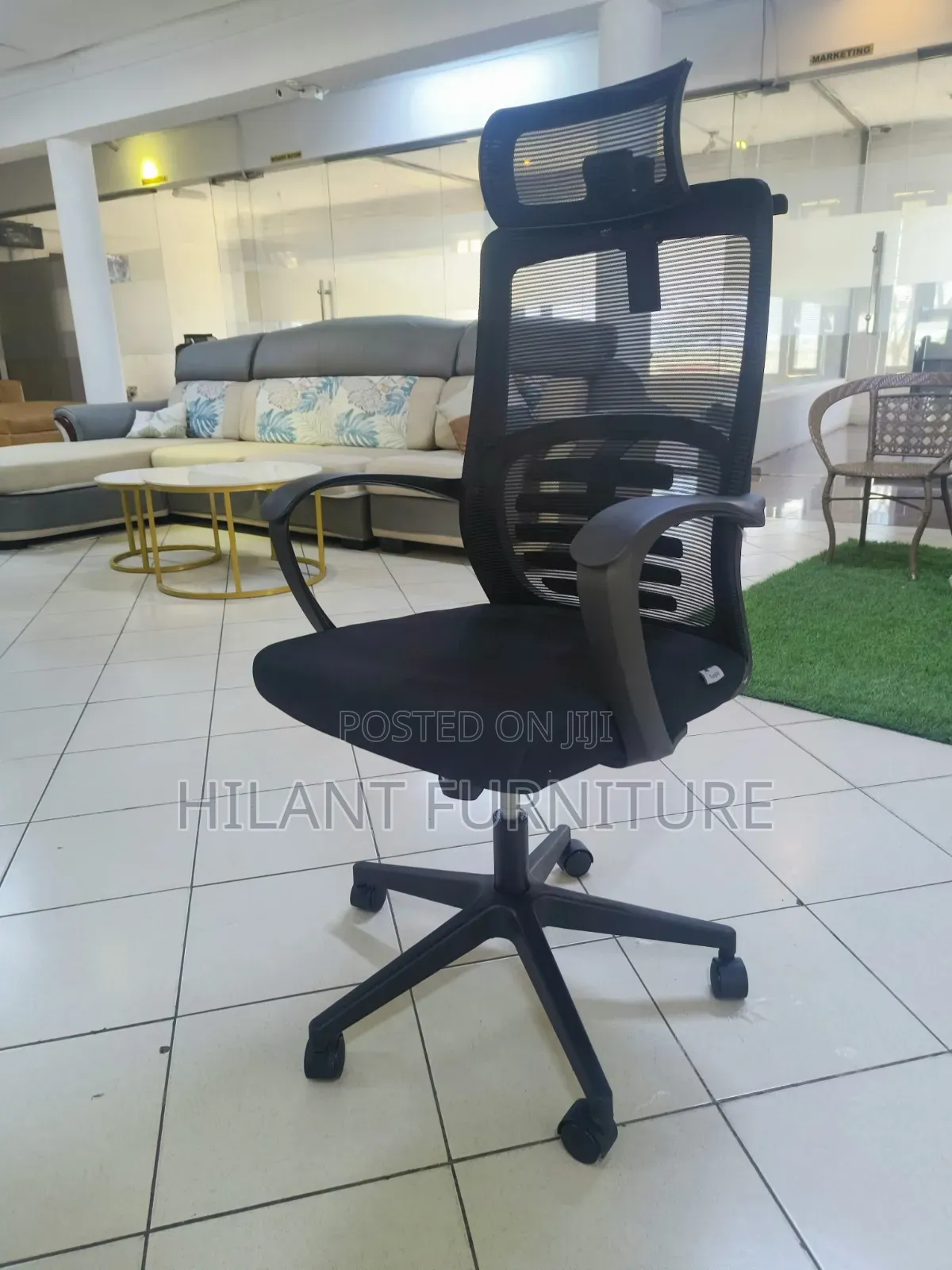Premium Mesh Executive Office Chair With Lumbar Support