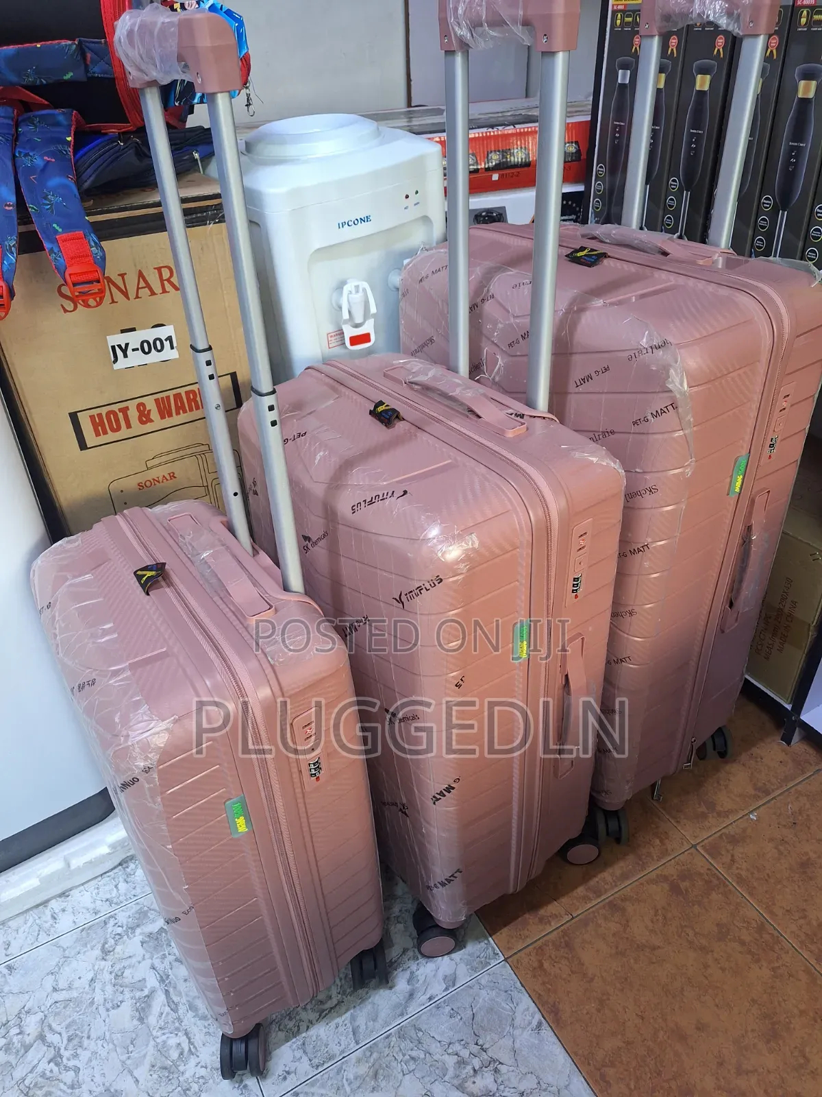 3-in-1 Rubber-Style Travel Luggage