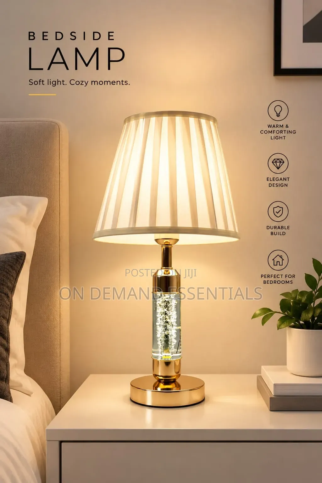 *Bedside Lampshade*
Light Up Your Space in Style