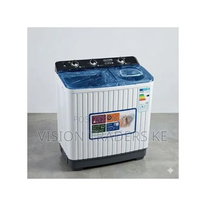 Ailyons Awtt10h 10kg Twin Tub Top Load Washing Machine