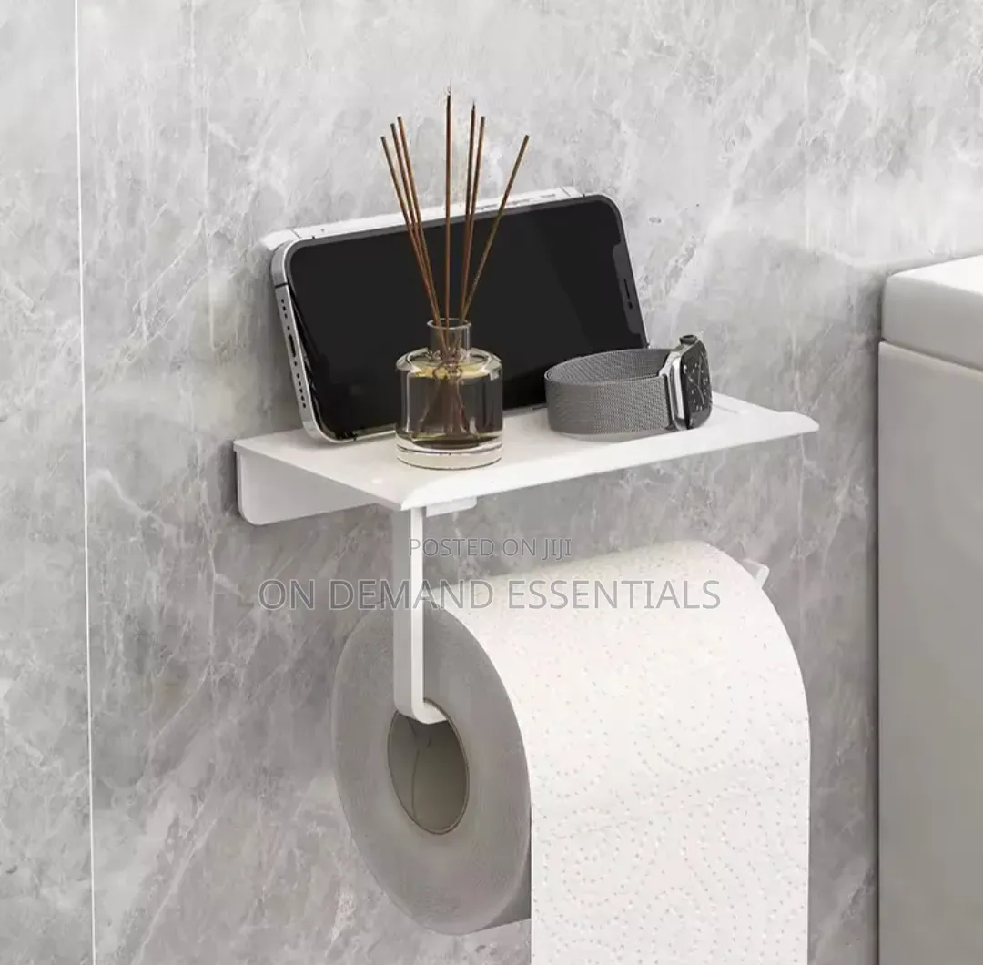 Simple Self-Adhesive Toilet Paper Holder