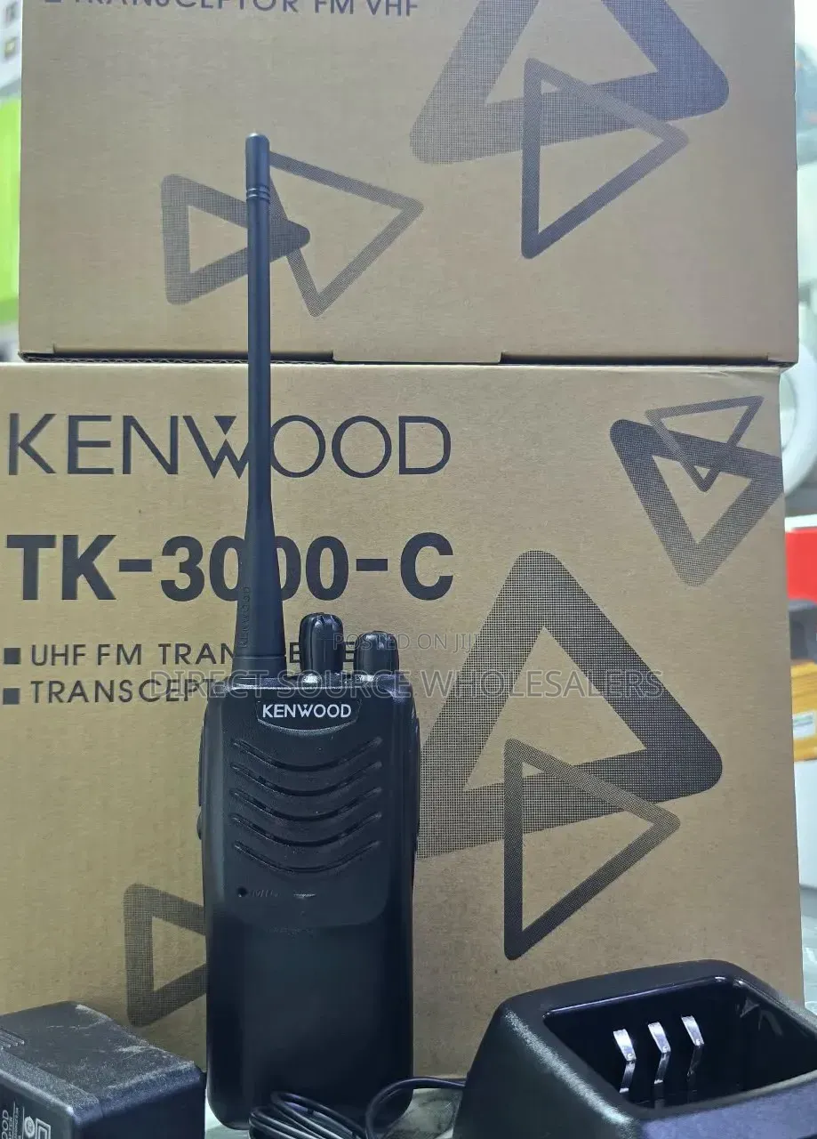 Kenwood TK3000-C Clear Audio Two-Way Communication Radio