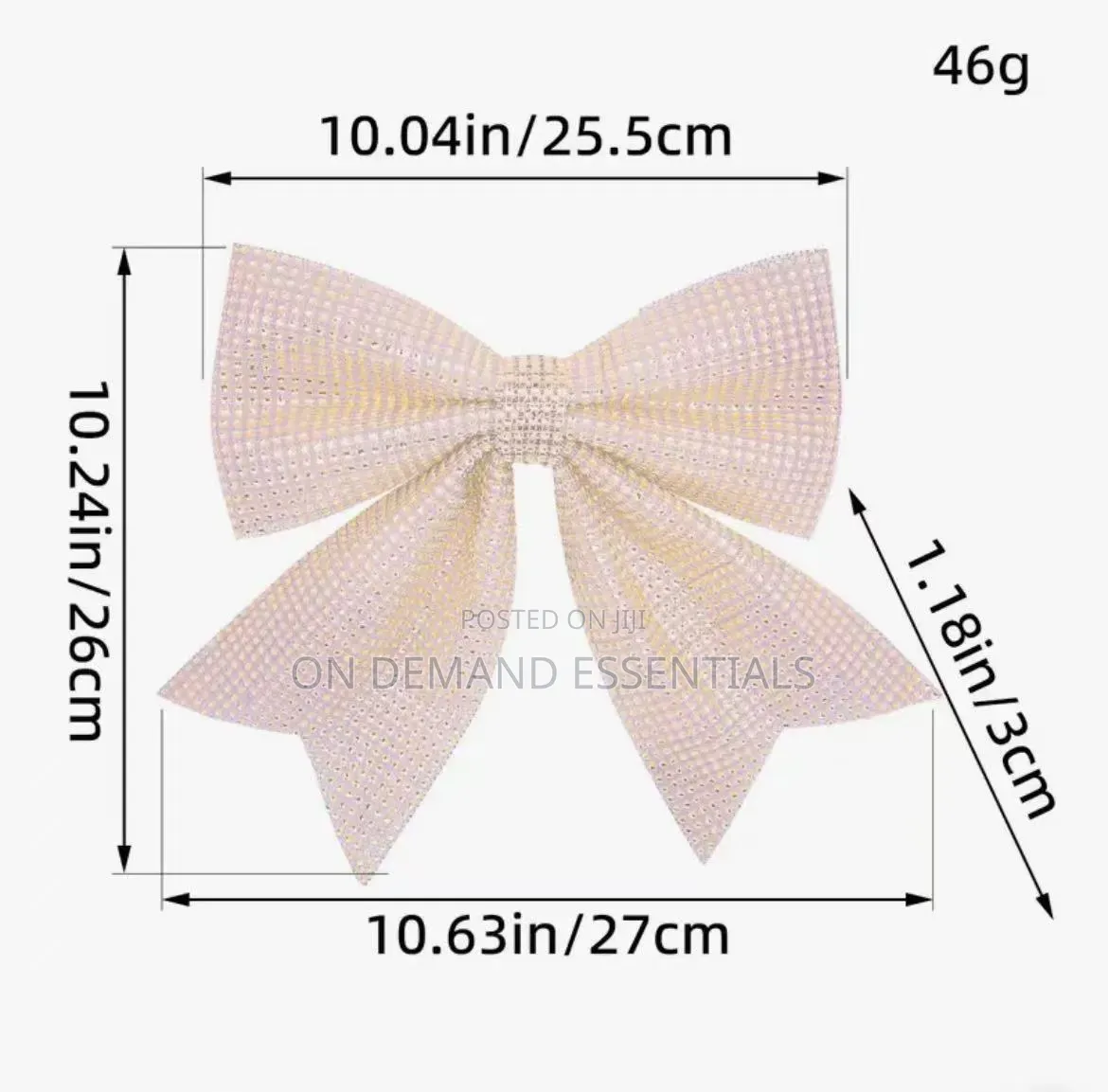 Christmas Diamond Ribbon/ Bows
 Luxurious & Reusable