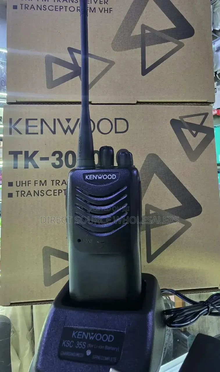 Kenwood TK3000-C Business Two-Way Radio With Charger